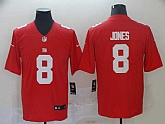 Nike Giants 8 Daniel Jones Red Vapor Untouchable Limited Jersey,baseball caps,new era cap wholesale,wholesale hats